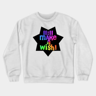 11:11 Make a Wish magic good luck star Crewneck Sweatshirt